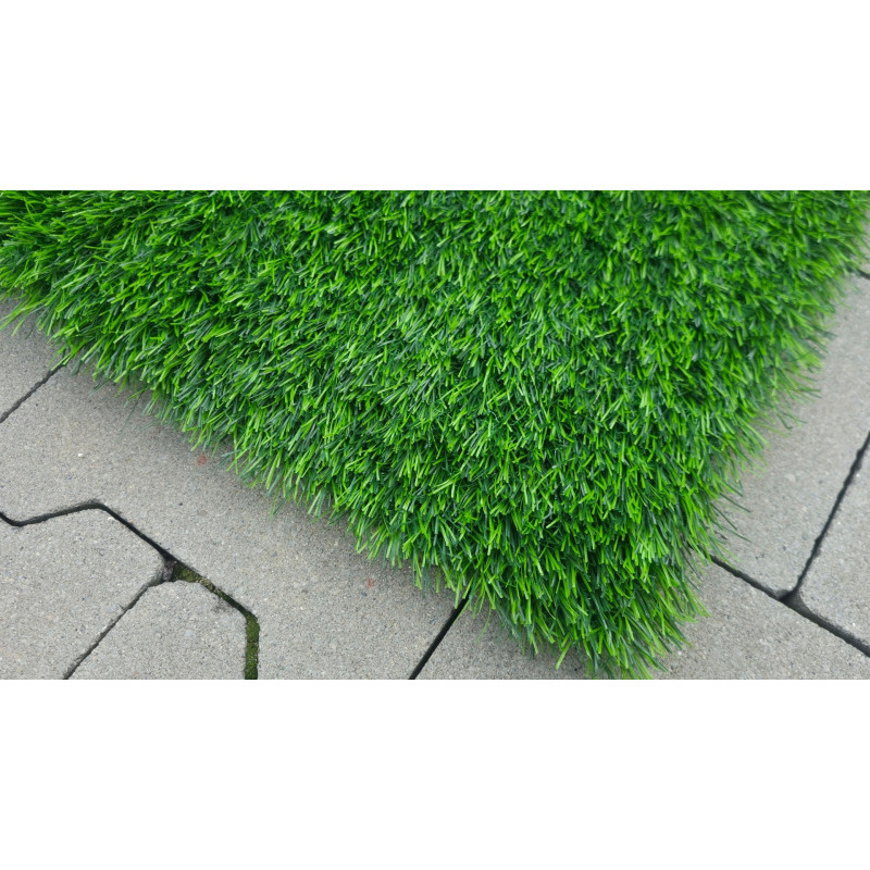 Wykładzina Sztuczna Trawa Sewilla Verde 2,5m Gęsta Wysoka Rolka 40mm OGRÓD