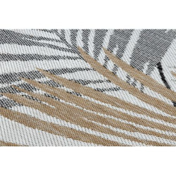 Dywan SZNURKOWY SIZAL COOPER Liście Palmy, tropikalny 22258 ecru / czarny 180x270cm Dywan SZNURKOWY SIZAL COOPER Liście Palmy, tropikalny 22258 ecru / czarny 180x270cm