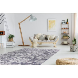 Dywan SZNURKOWY SIZAL SION Jodełka, Chevron 22180 płaskie tkanie ecru / niebieski / róż 80x150cm Dywan SZNURKOWY SIZAL SION Jodełka, Chevron 22180 płaskie tkanie ecru / niebieski / róż 80x150cm