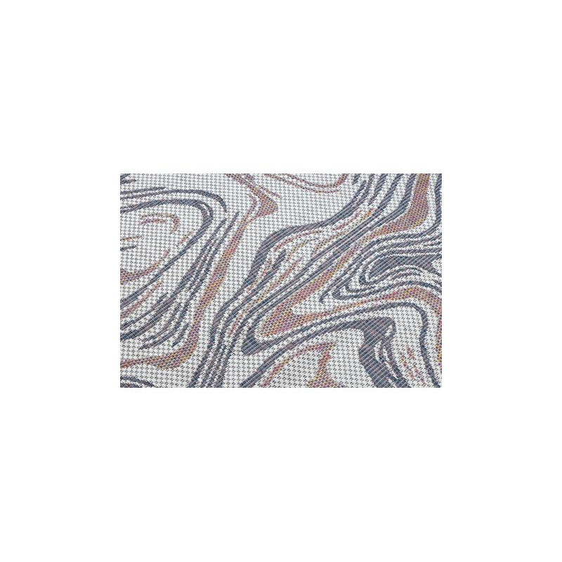 Dywan SZNURKOWY SIZAL SION Fale 2836 płaskie tkanie ecru / niebieski / róż 120x170cm Dywan SZNURKOWY SIZAL SION Fale 2836 płaskie tkanie ecru / niebieski / róż 120x170cm