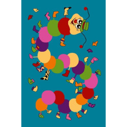 Dywan FD Funky Iwo Turkus