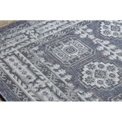 Dywan SZNURKOWY SIZAL SION Ramka, ornament, przecierany 2832 płaskie tkanie niebieski / róż / ecru 80x150cm Dywan SZNURKOWY SIZAL SION Ramka, ornament, przecierany 2832 płaskie tkanie niebieski / róż / ecru 80x150cm