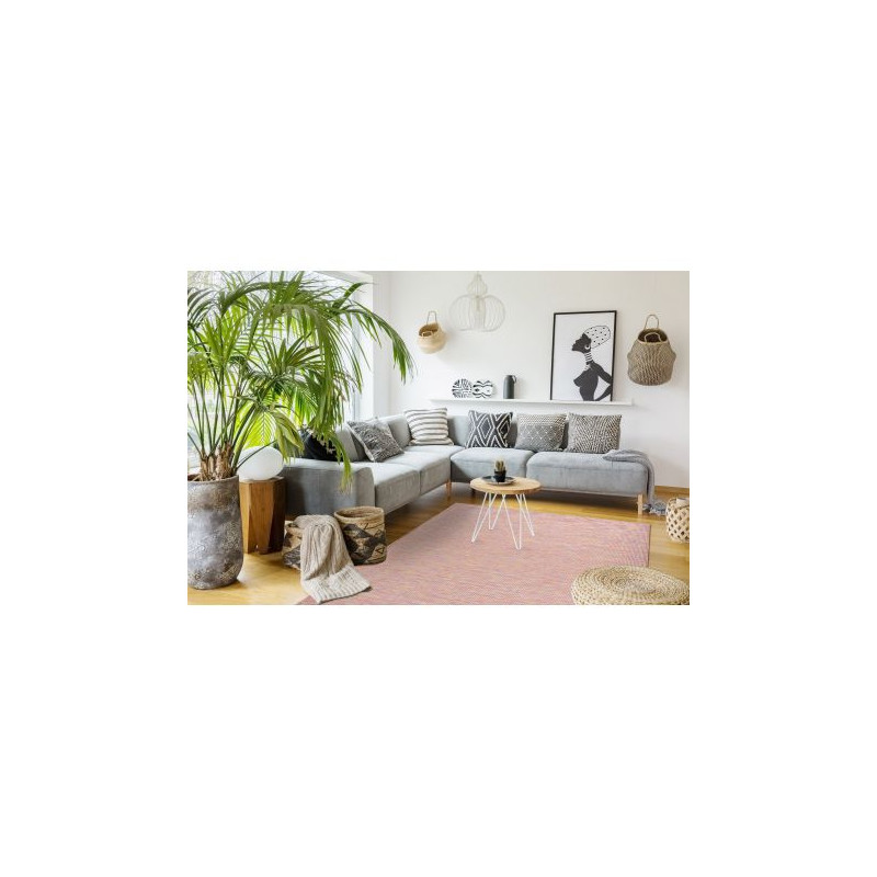 Dywan SZNURKOWY SIZAL płaskotkany PATIO 2778 róż / niebieski / beż 117x170cm Dywan SZNURKOWY SIZAL płaskotkany PATIO 2778 róż / niebieski / beż 117x170cm