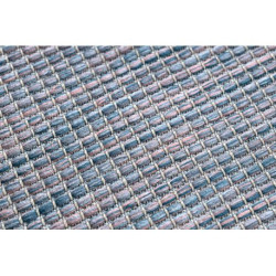 Dywan SZNURKOWY SIZAL płaskotkany PATIO 2778 niebieski / róż / beż 155x220cm Dywan SZNURKOWY SIZAL płaskotkany PATIO 2778 niebieski / róż / beż 155x220cm