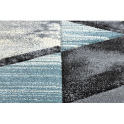 Dywan ALTER Wet Geometryczny, trójkąty, trapez niebieski 140x190cm Dywan ALTER Wet Geometryczny, trójkąty, trapez niebieski 140x190cm