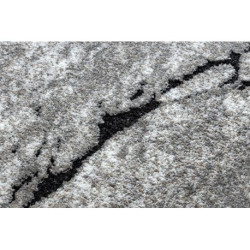 Dywan nowoczesny COZY 8985 Brick Kostka brukowa, kamień - Strukturalny, dwa poziomy runa szary 80x150cm