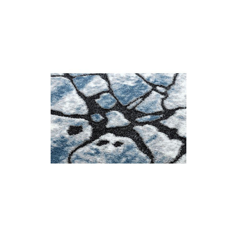 Dywan nowoczesny COZY 8873 Cracks Popękany beton - Strukturalny, dwa poziomy runa niebieski 80x150cm Dywan nowoczesny COZY 8873 Cracks Popękany beton - Strukturalny, dwa poziomy runa niebieski 80x150cm