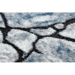 Dywan nowoczesny COZY 8873 Cracks Popękany beton - Strukturalny, dwa poziomy runa niebieski 80x150cm Dywan nowoczesny COZY 8873 Cracks Popękany beton - Strukturalny, dwa poziomy runa niebieski 80x150cm