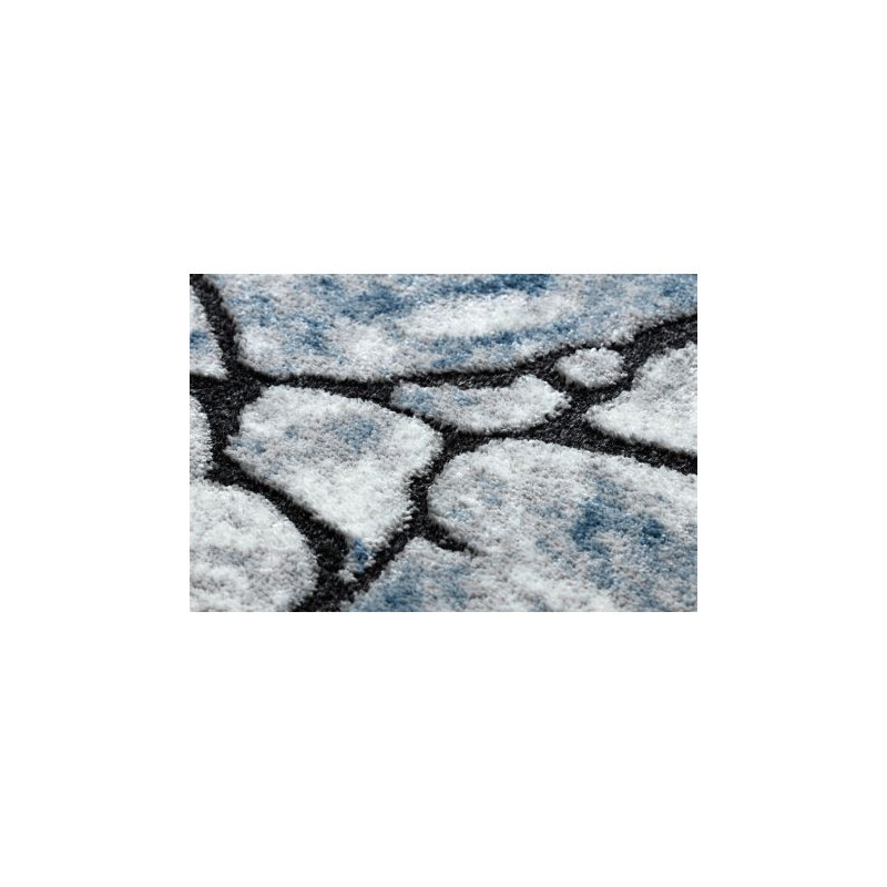 Dywan nowoczesny COZY 8873 Cracks Popękany beton - Strukturalny, dwa poziomy runa niebieski 80x150cm Dywan nowoczesny COZY 8873 Cracks Popękany beton - Strukturalny, dwa poziomy runa niebieski 80x150cm