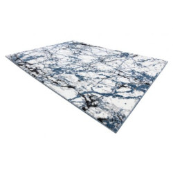 Dywan nowoczesny COZY 8871 Marble, Marmur - Strukturalny, dwa poziomy runa niebieski 140x190cm