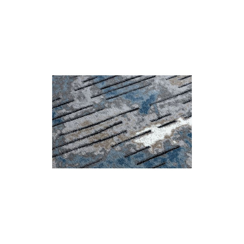 Dywan nowoczesny COZY 8876 Rio - Strukturalny, dwa poziomy runa niebieski 160x220cm