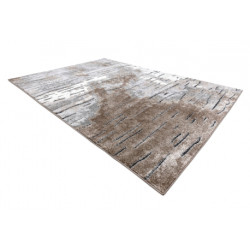 Dywan nowoczesny COZY 8876 Rio - Strukturalny, dwa poziomy runa brązowy 80x150cm