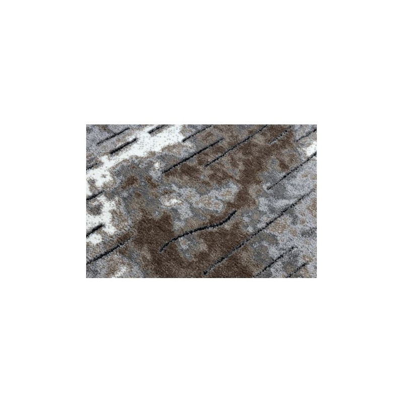 Dywan nowoczesny COZY 8876 Rio - Strukturalny, dwa poziomy runa brązowy 180x270cm