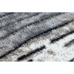 Dywan nowoczesny COZY 8876 Rio - Strukturalny, dwa poziomy runa szary 200x290cm