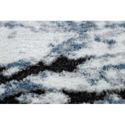 Dywan nowoczesny COZY 8871 Koło, Marble, Marmur - Strukturalny, dwa poziomy runa niebieski koło 120cm