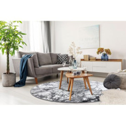 Dywan nowoczesny COZY 8871 Koło, Marble, Marmur - Strukturalny, dwa poziomy runa szary koło 100cm Dywan nowoczesny COZY 8871 Koło, Marble, Marmur - Strukturalny, dwa poziomy runa szary koło 100cm