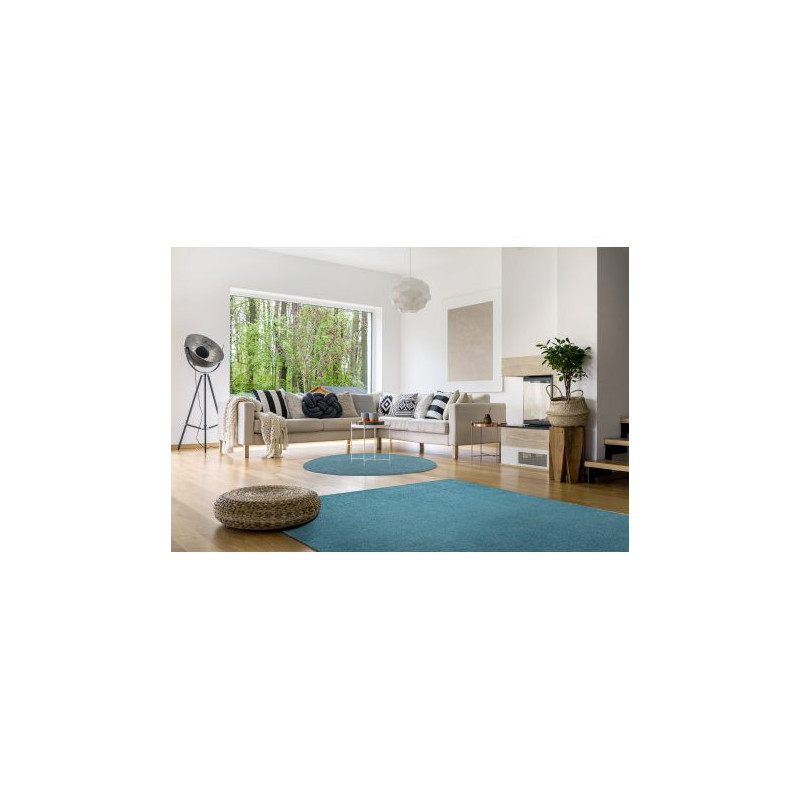 Nowoczesny dywan do prania LATIO 71351099 turkusowy 67x200cm Nowoczesny dywan do prania LATIO 71351099 turkusowy 67x200cm