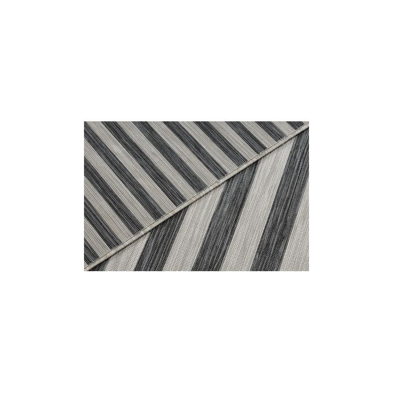 Dywan SZNURKOWY DWUSTRONNY SIZAL DOUBLE 29204095 PASKI PASECZKI beż/czarny 200x275cm