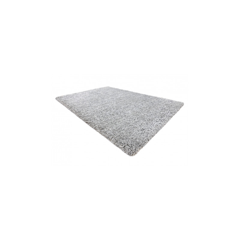 Dywan SUPREME 51201140 shaggy 5cm srebrny 60x115cm