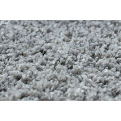 Dywan SUPREME 51201140 shaggy 5cm srebrny 60x115cm