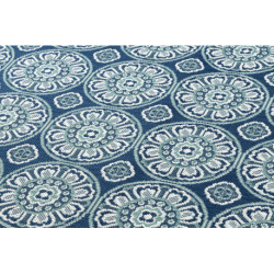 Dywan SZNURKOWY SIZAL COLOR 19247/000 Kwiaty Niebieski 200x290cm Dywan SZNURKOWY SIZAL COLOR 19247/000 Kwiaty Niebieski 200x290cm