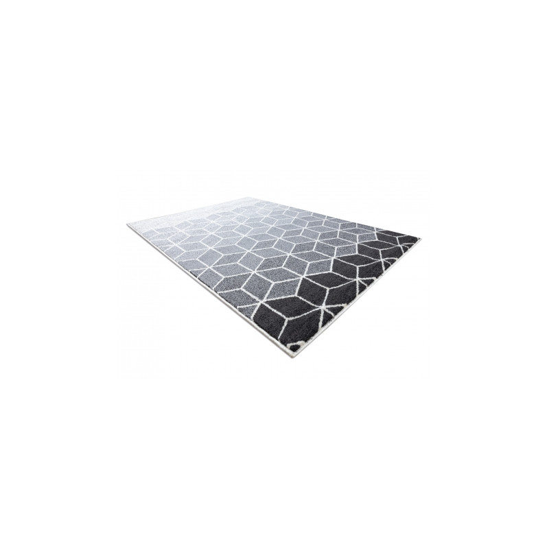 Dywan HEOS 78590 krem / srebrny / antracyt CUBE, KOSTKA 160x220cm Dywan HEOS 78590 krem / srebrny / antracyt CUBE, KOSTKA 160x220cm