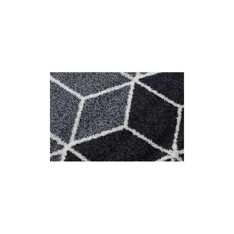 Dywan HEOS 78590 krem / srebrny / antracyt CUBE, KOSTKA 160x220cm Dywan HEOS 78590 krem / srebrny / antracyt CUBE, KOSTKA 160x220cm