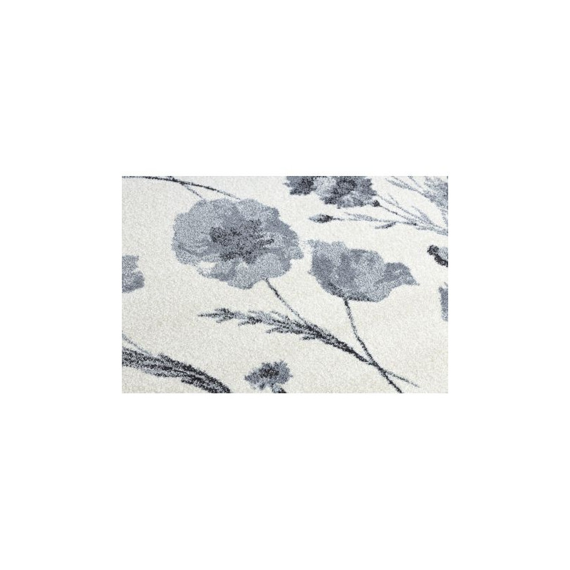 Dywan HEOS 78585 krem / srebrny KWIATY 120x170cm