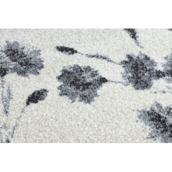 Dywan HEOS 78585 krem / srebrny KWIATY 120x170cm