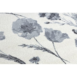Dywan HEOS 78585 krem / srebrny KWIATY 190x270cm