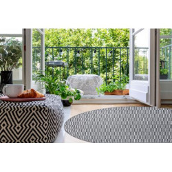 Dywan SZNURKOWY SIZAL LOFT 21198 koło BOHO kość słoniowa/srebrny/szary koło 120cm Dywan SZNURKOWY SIZAL LOFT 21198 koło BOHO kość słoniowa/srebrny/szary koło 120cm