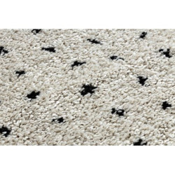 Dywan, Chodnik BERBER SYLA B752 kropki krem - do kuchni, przedpokoju, na korytarz 60x250cm