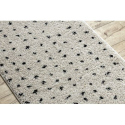 Dywan, Chodnik BERBER SYLA B752 kropki krem - do kuchni, przedpokoju, na korytarz 70x250cm
