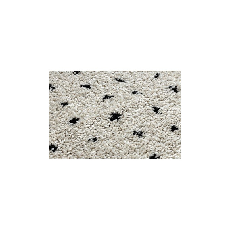 Dywan, Chodnik BERBER SYLA B752 kropki krem - do kuchni, przedpokoju, na korytarz 80x250cm