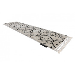 Dywan, Chodnik BERBER TETUAN B751 zygzak krem - do kuchni, przedpokoju, na korytarz 70x200cm