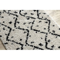 Dywan, Chodnik BERBER TETUAN B751 zygzak krem - do kuchni, przedpokoju, na korytarz 70x250cm