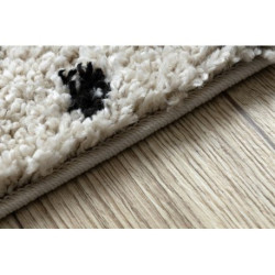 Dywan, Chodnik BERBER TETUAN B751 zygzak krem - do kuchni, przedpokoju, na korytarz 70x250cm
