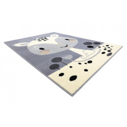 Dywan BCF FLASH Fox 3995 - Lis, lisek szary 120x160cm