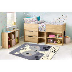 Dywan BCF FLASH Fox 3995 - Lis, lisek szary 120x160cm Dywan BCF FLASH Fox 3995 - Lis, lisek szary 120x160cm