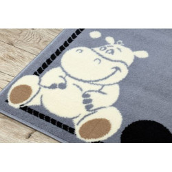 Dywan BCF FLASH Hippo 3993 - Hipopotam, hipek szary 200x300cm Dywan BCF FLASH Hippo 3993 - Hipopotam, hipek szary 200x300cm