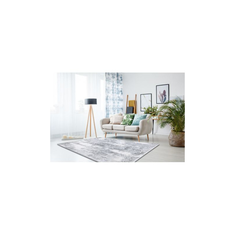 Dywan AKRYL VALS 0A050A C53 78 jasny szary / ciemny szary 240x340cm