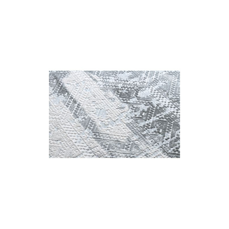 Dywan AKRYL VALS 0A050A C53 78 jasny szary / ciemny szary 240x340cm