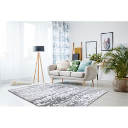Dywan AKRYL VALS 0W1565 C53 78 jasny szary / ciemny szary 160x230cm