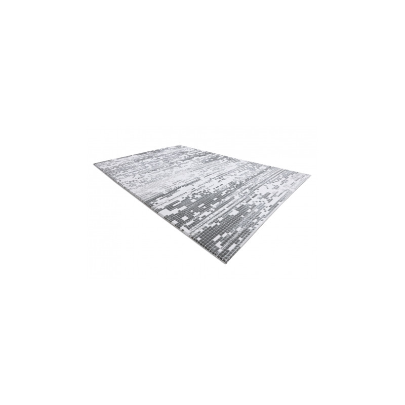 Dywan AKRYL VALS 0W1565 C53 78 jasny szary / ciemny szary 240x340cm