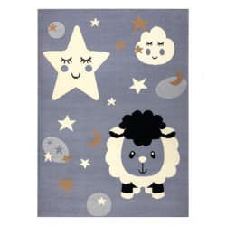 Dywan BCF FLASH Sheep 4000 - Owca, owieczka szary 140x190cm