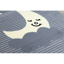 Dywan BCF FLASH Sky 4001 - Niebo, gwiazdy szary 120x160cm
