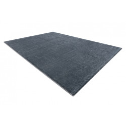 Dywan SOFT 2485 K60 55 Jednolity, jednokolorowy ciemny szary 80x150cm