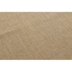 DYWAN SZNURKOWY SIZAL FLOORLUX 20580 gładki, jednolity, jednokolorowy - natural / coffeee 160x230cm