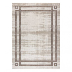Dywan NOBLE nowoczesny 1539 67 Ramka vintage przecierany - Strukturalny, dwa poziomy runa krem / beż 120x170cm