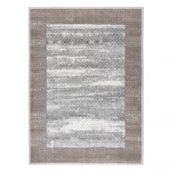 Dywan NOBLE nowoczesny  1512 67 Ramka, grecki vintage przecierany - Strukturalny, dwa poziomy runa krem / beż 160x220cm